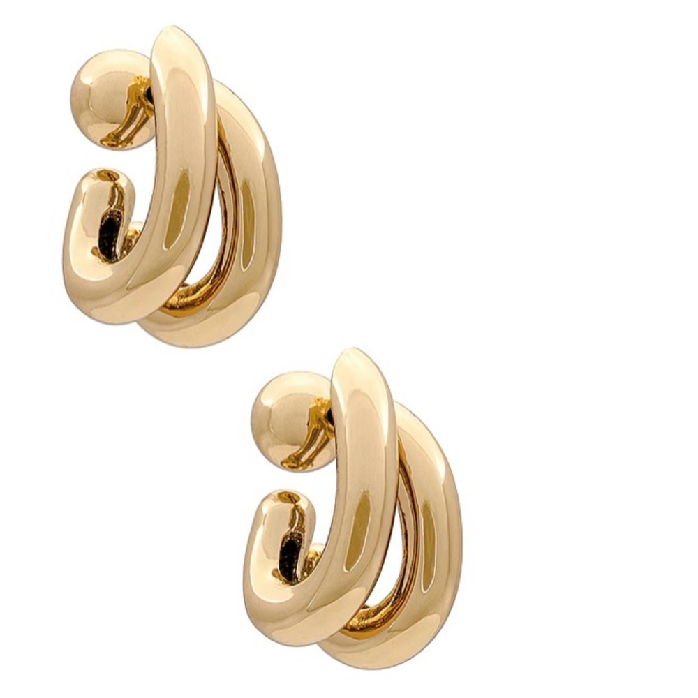 Jenny Bird Gold Florence Earrings